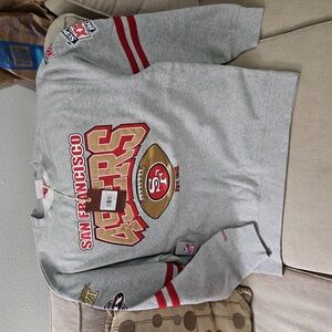 COPY - Mitchell and Ness San Francisco 49ers Heavyweight Sweatshirt. NWT.